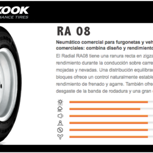 Neumatico 195/75/14 Hankook RA08 Carga