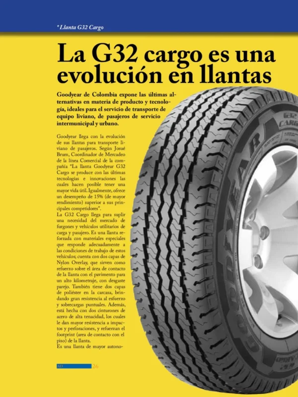 Neumático Goodyear G32 Cargo 205/70 R15 C. - Image 3